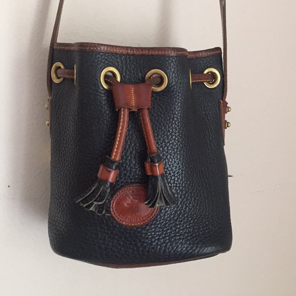 Vintage Dooney & Bourke Pebble Leather Crossbody